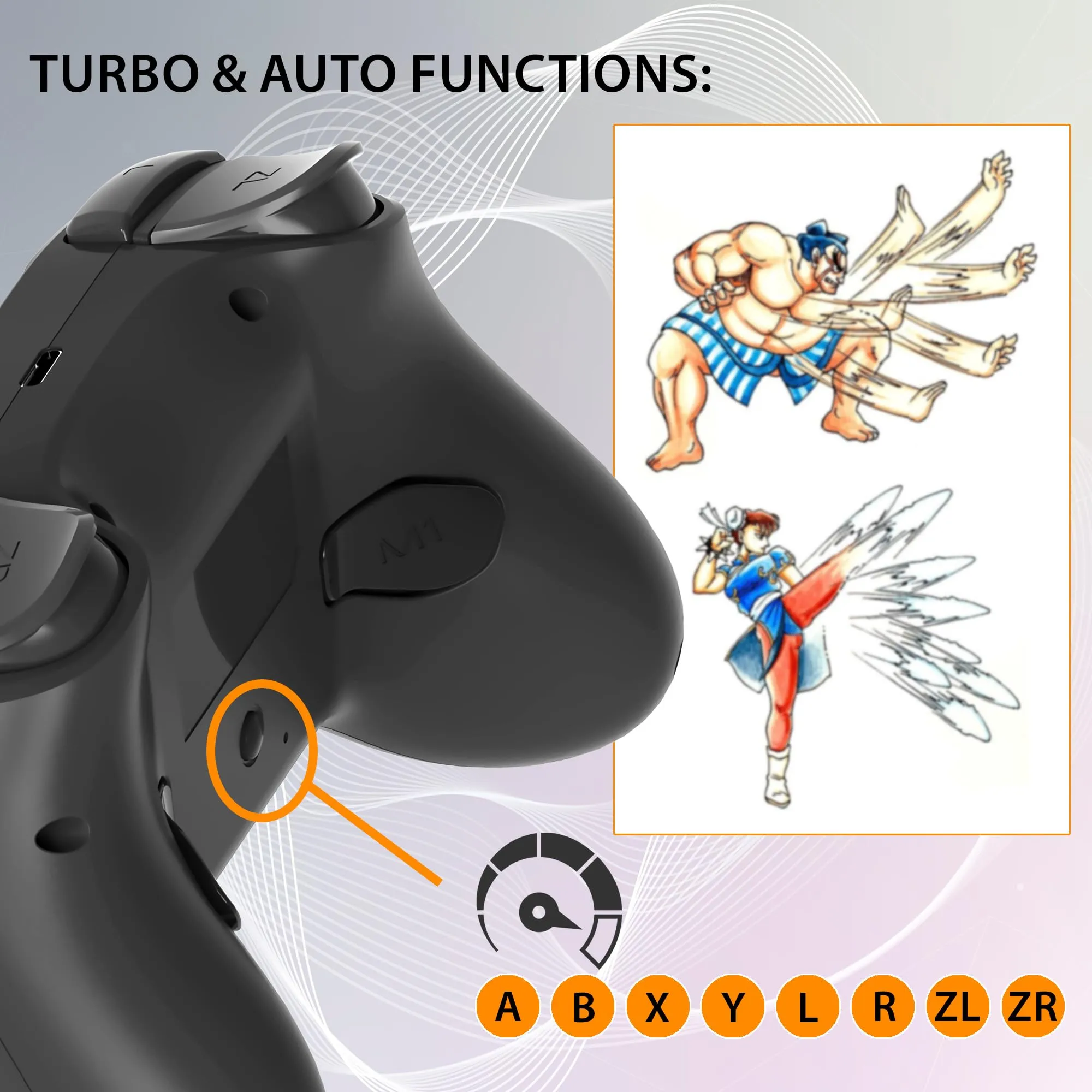 SUBSONIC - Controller Wireless per Switch 2 e Switch - Nero - immagine 7