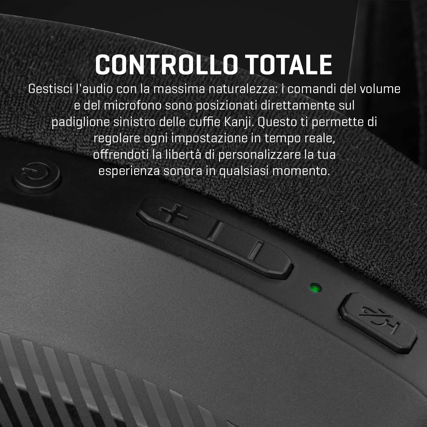 Krom Kanji Wireless Gaming Headset One Size - immagine 9