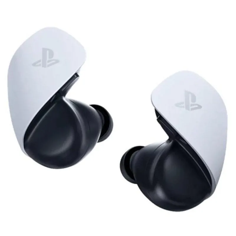 Auricolari Sony PULSE Explore Wireless Gaming Binaurale In-Ear Nero Bianco PS5 PC Mac Portal - immagine 1