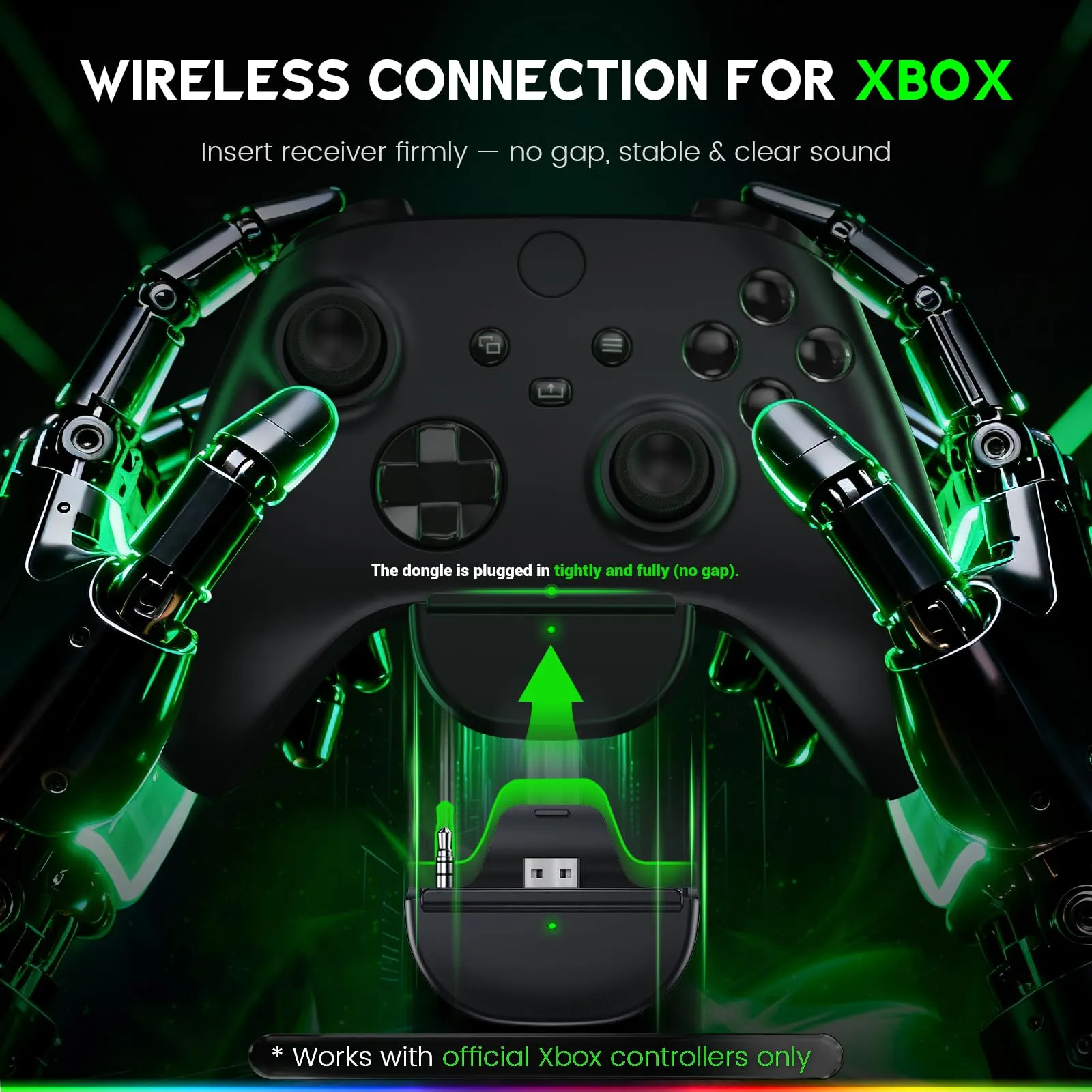 WESEARY Cuffie gaming wireless per Xbox Series X/S, Xbox One, PC, PS5/4 - immagine 2