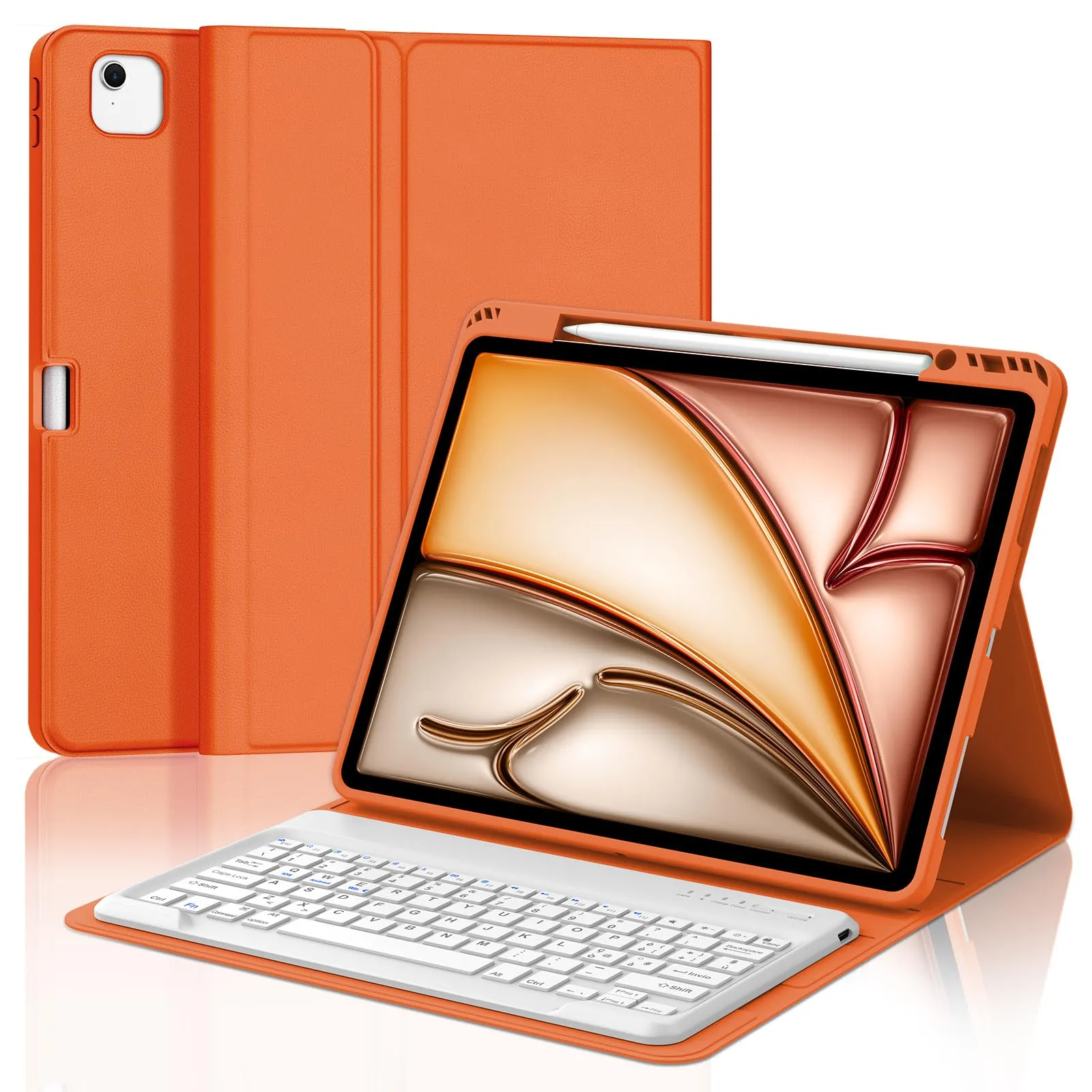 Tastiera Cover per iPad Air 13 M4 2026/M3/M2 13 Pollici/Pro 12.9 6-3 Gen - immagine 1