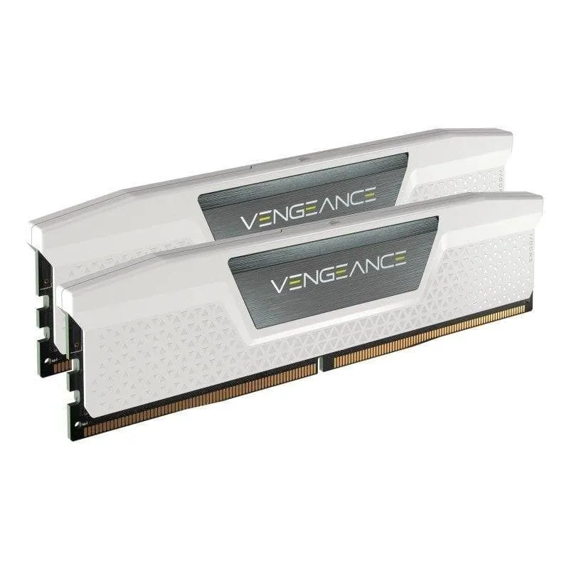 Memoria RAM Corsair Vengeance CMK32GX5M2E6000Z36W 32GB 2x16GB DDR5 6000MHz CL36 Intel XMP AMD EXPO Bianco - immagine 1