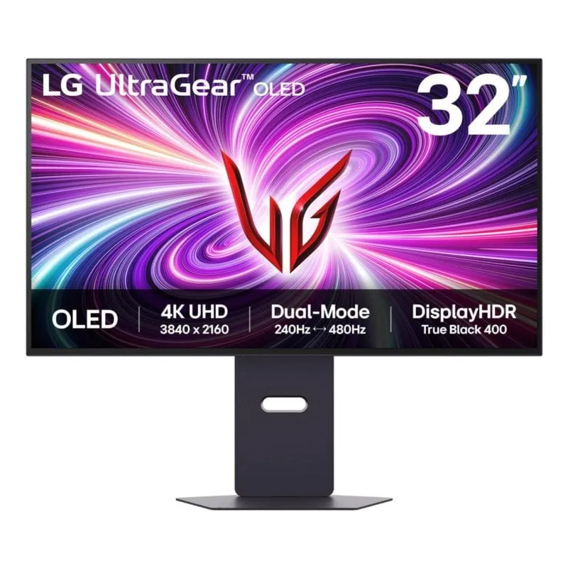 Monitor LG 32GX870A-B 32" UltraHD 4K 480Hz OLED 0,03ms G-SYNC FreeSync HDR10 - immagine 1