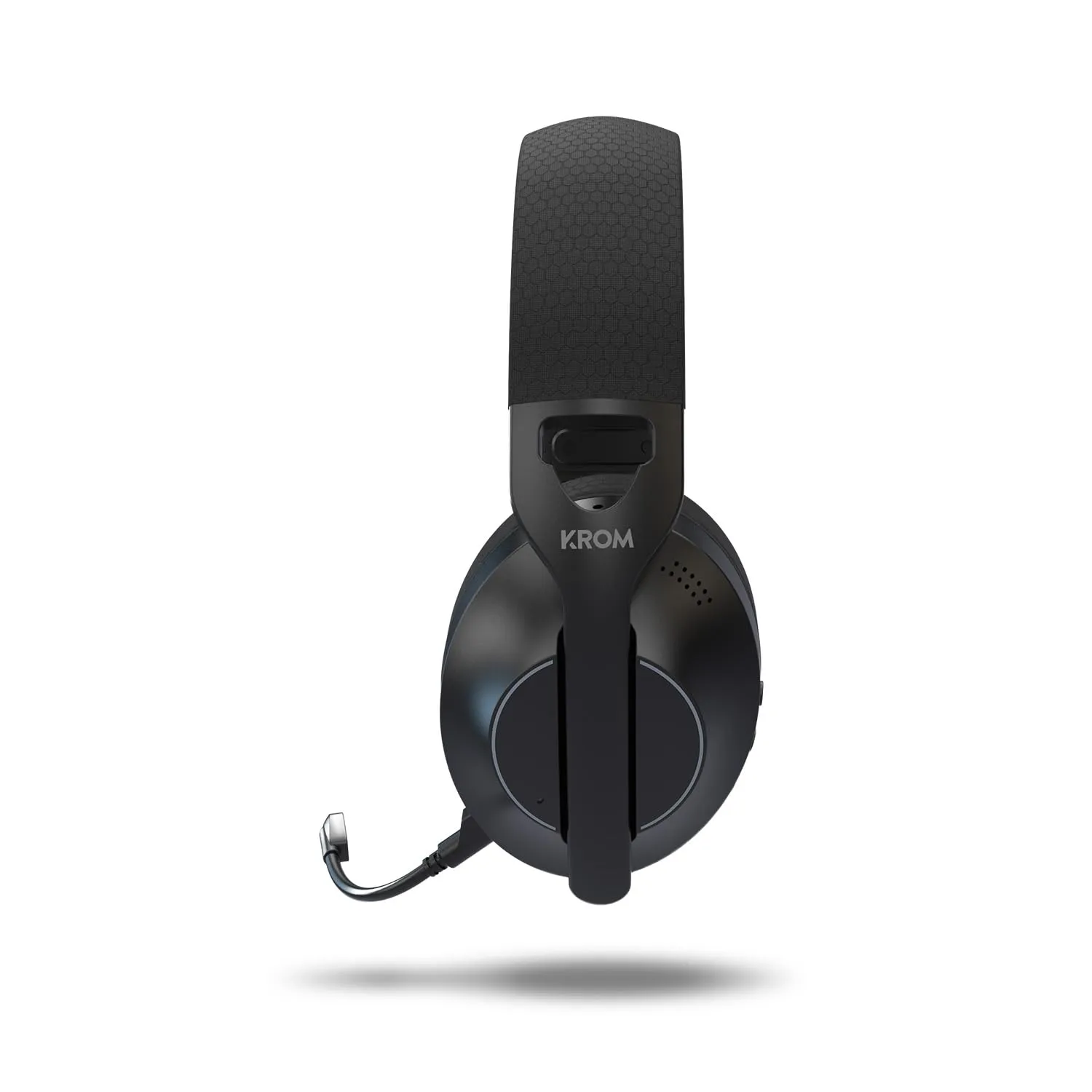 KROM PHASE – Cuffie Gaming Wireless con Tripla Modalità di Connessione (Bluetooth 5.3, 2.4 GHz e Jack 3.5 mm), Driver da 40 mm, Autonomia 40 ore, Nero - immagine 3