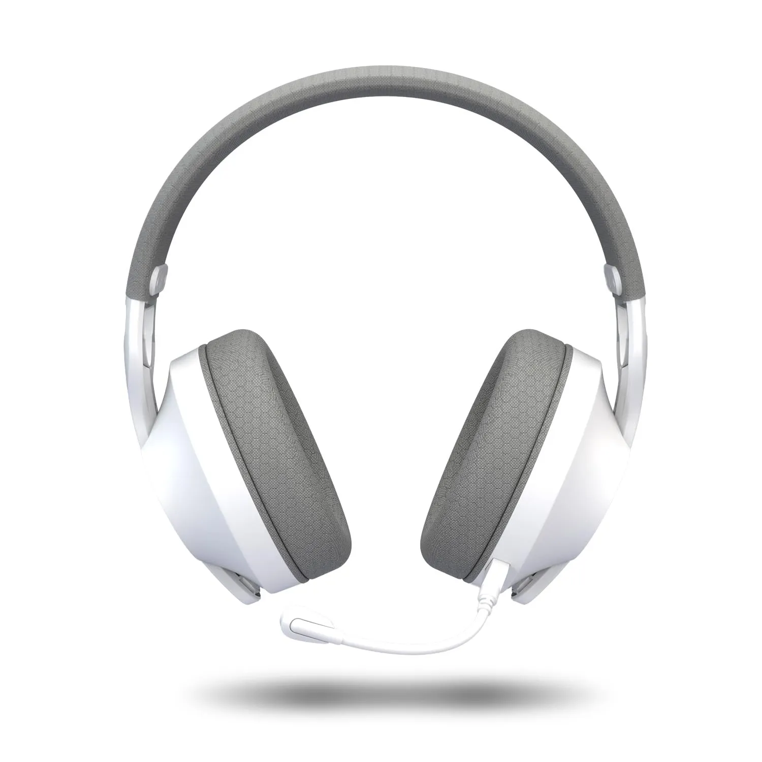 KROM PHASE – Cuffie Gaming Wireless con Tripla Modalità di Connessione (Bluetooth 5.3, 2.4 GHz e Jack 3.5 mm), Driver da 40 mm, Autonomia 40 ore, Bianco - immagine 2
