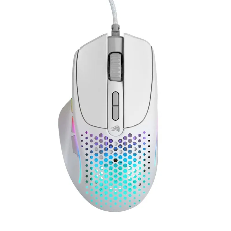 Mouse Glorious wireless 19000 DPI RGB bianco leggero ergonomico - immagine 1