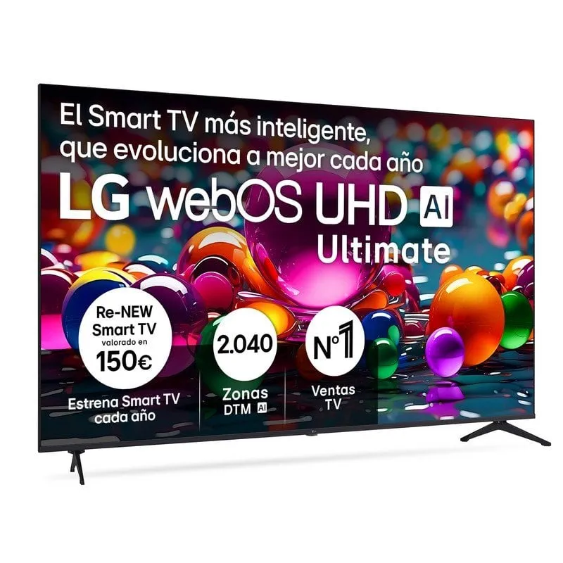 TV LG LED 75UA74006LB 75" 4K UltraHD 60Hz Smart TV WebOS HDR10 Pro AirPlay2 - immagine 1