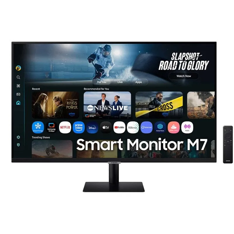 Monitor Samsung Smart Monitor M7 S32FM702UU 32" UltraHD 4K 60Hz VA HDR10 Wi-Fi Bluetooth - immagine 1