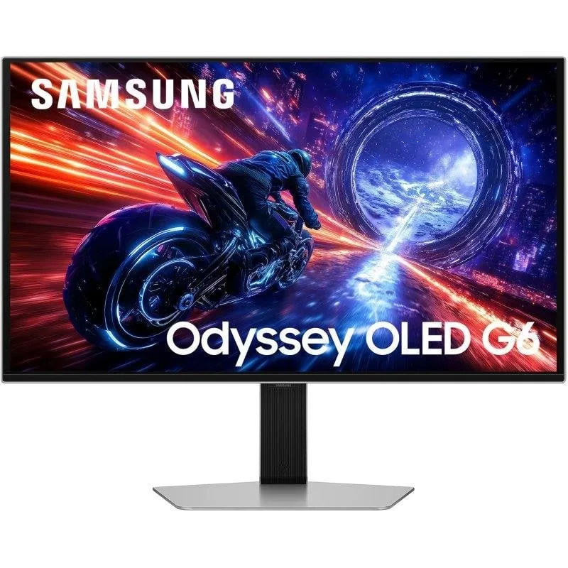 Monitor Samsung Odyssey G60SF 27" WQHD 500Hz OLED Tempo di risposta 0,03 ms FreeSync G-Sync HDR10+ - immagine 1