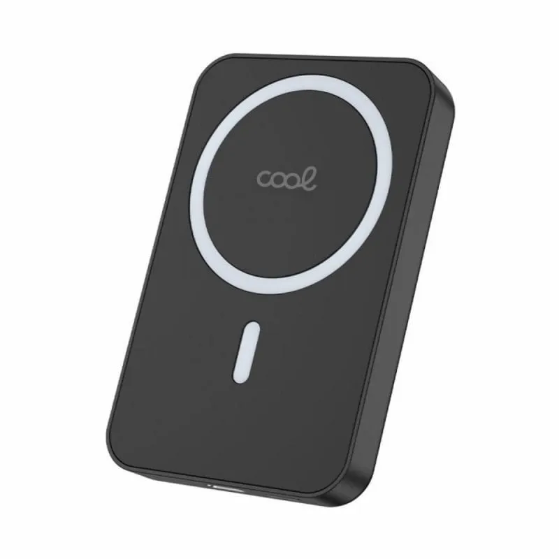 Batteria Esterna 5000 mAh COOL Magnetica Qi Ricarica Wireless 15W USB-C PD 20W Leggera Compatibile MagSafe - immagine 1