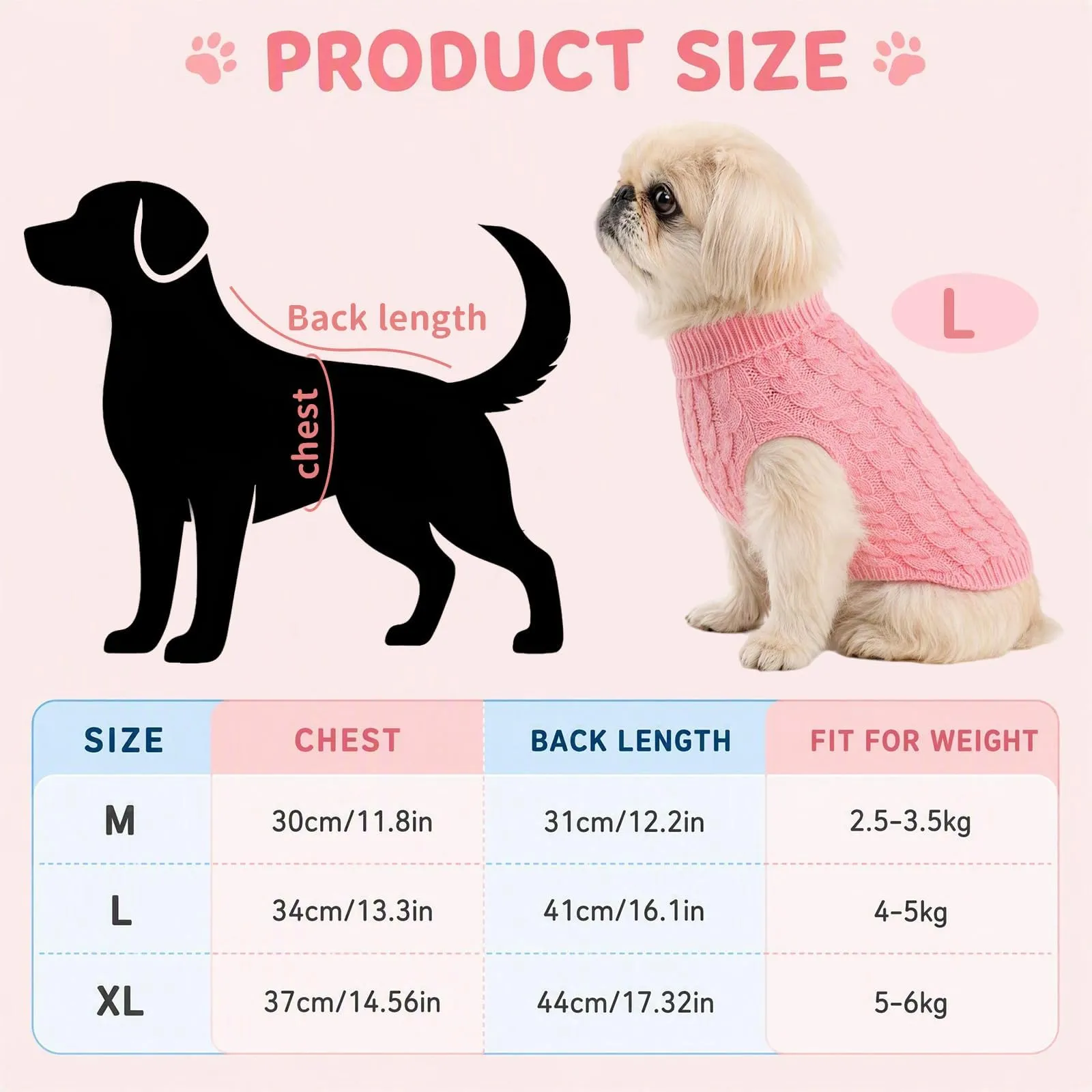 2 Pezzi Maglioncino per Cani Calore Invernale Maglione Cane Elasticità - immagine 2