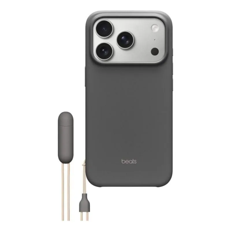 Custodia Kickstand Beats con MagSafe Granite Grey per iPhone 17 Pro 6.3" Cordino Supporto Antigraffio - immagine 1