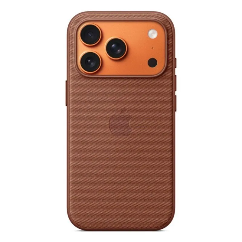 Custodia intrecciata tecnica con MagSafe per iPhone 17 Pro Sienna 6.3" Arancione - immagine 1