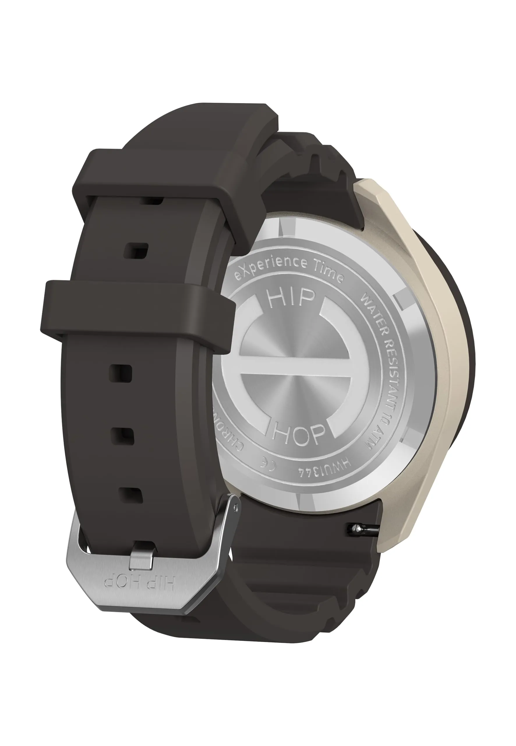 HIP HOP Orologio Uomo, Bracciale in Silicone, Cassa 42 cm - immagine 4