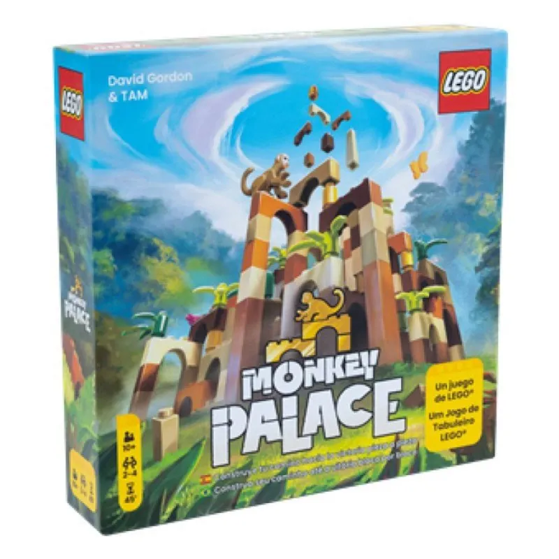 Monkey Palace Gioco da Tavolo Logico Multiplayer 2-4 Giocatori Età 10+ Asmodee - immagine 1