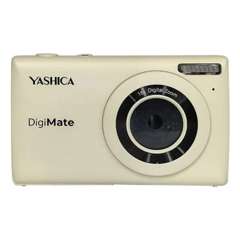 Fotocamera Digitale Compatta Yashica DigiMate 64 MP 18x CMOS 4K Ultra HD Bianco - immagine 1