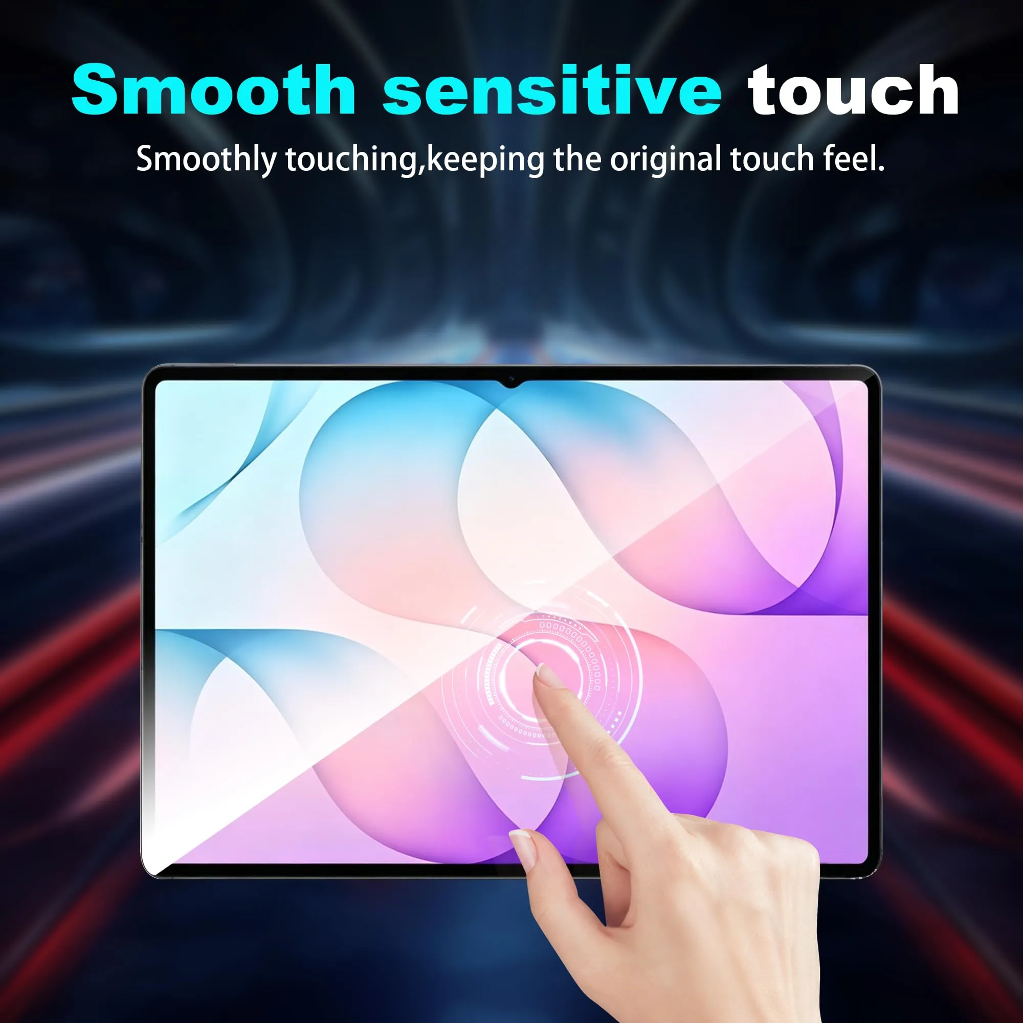 CAUHENYEE Vetro Temperato per Samsung Galaxy Tab S12 Plus, 2 Pezzi - immagine 6