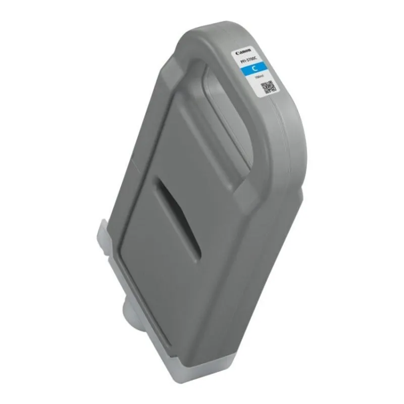 Cartuccia inchiostro Canon PFI-3700C Ciano 700 ml Originale Pack individuale - immagine 1