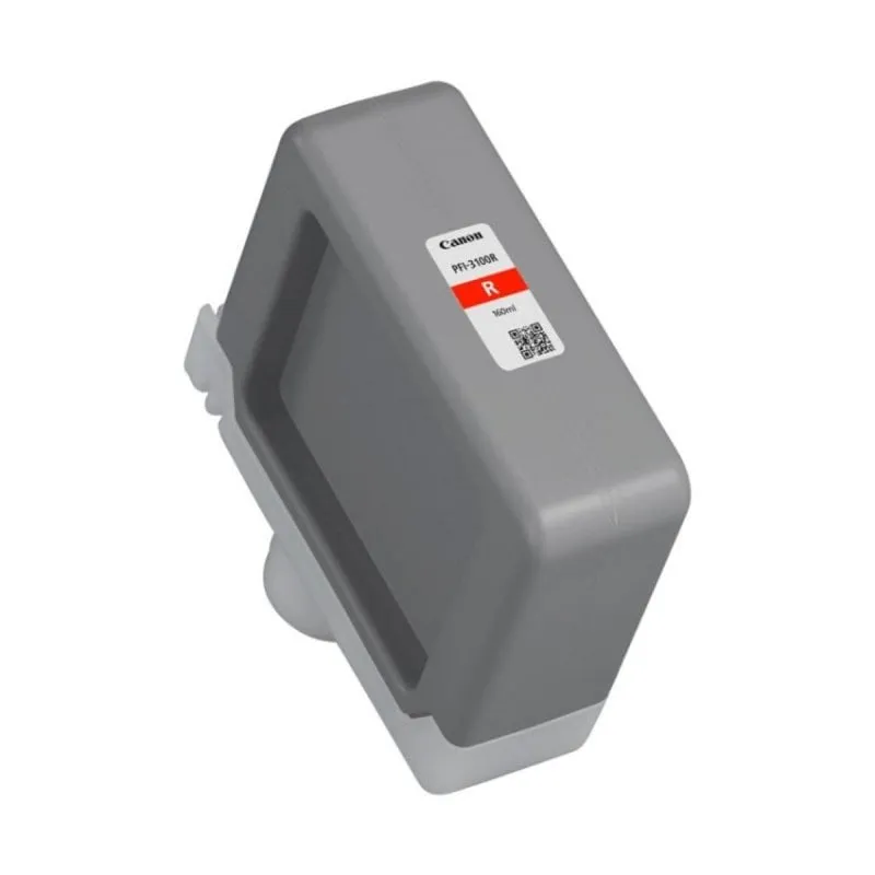Cartuccia inchiostro Canon PFI-3100R 160 ml Rosso originale compatibile PRO-6600/4600/2600 - immagine 1
