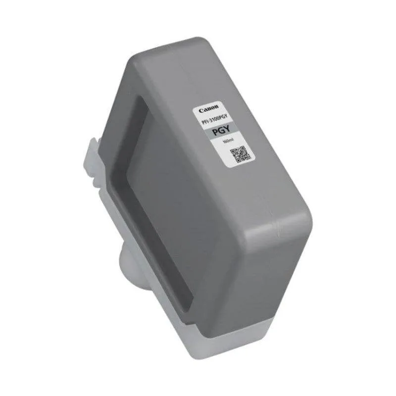 Cartuccia per cartuccia Canon PFI-3100PGY Grigio foto 160 ml per PRO-6600/4600/2600 - immagine 1