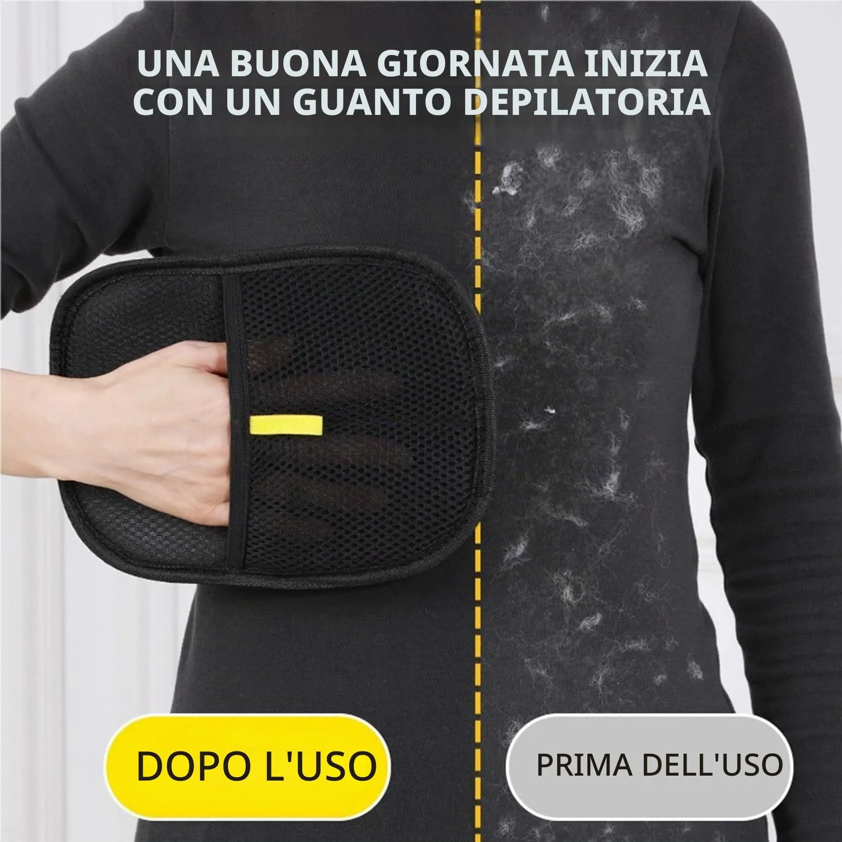 Guanto Peli Gatto,Skimys Guanto Peli Skimys Guanto LEVA Peli Guanto Riutilizzabile Ed Ecologico Rimuove Efficacemente Peli Di Cani E Gatti E PUò Essere Utilizzato Anche per Pulizia Di Vestiti E Divani - immagine 4