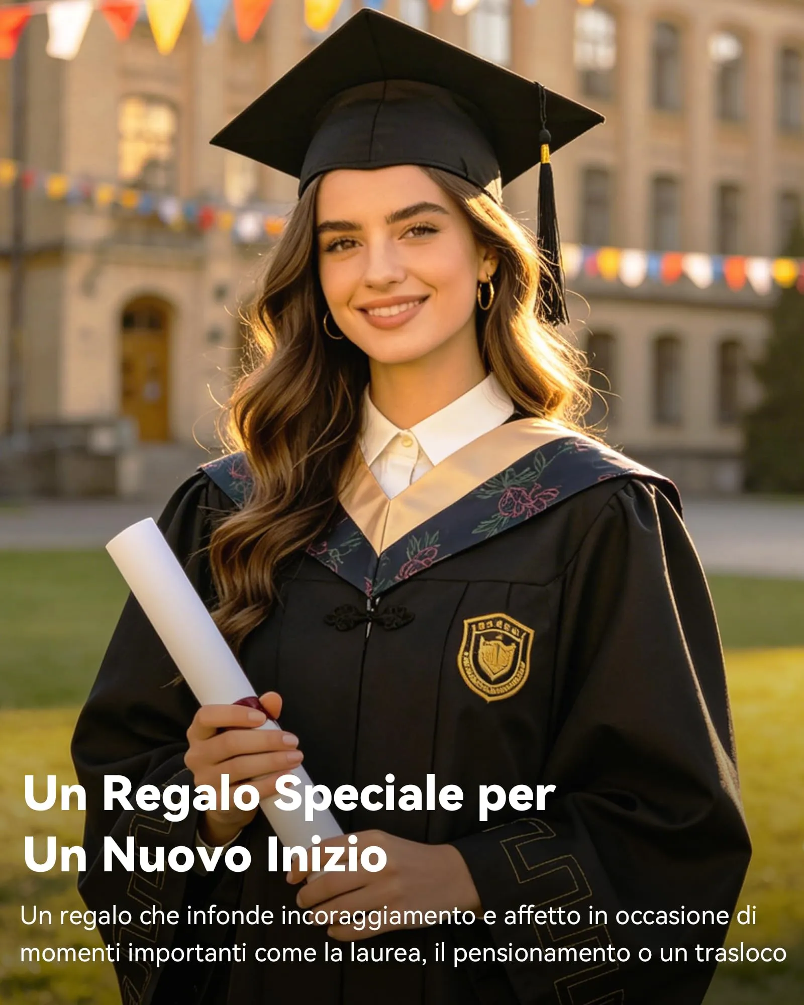 MANVEN Regalo Donna Ragazza Portachiavi Donna Compleanno Nuovi Inizi Natale - immagine 6