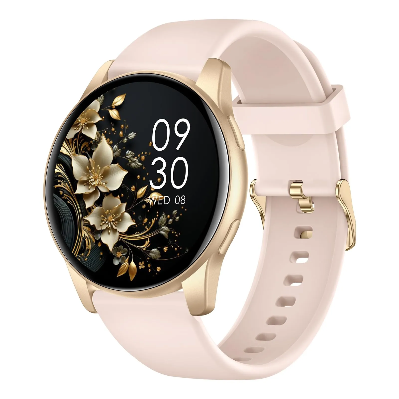 AcclaFit Smartwatch Uomo Donna con Chiamate Bluetooth, Orologio Fitness Rotondo da 1,38" con 147+ Modalità Sportive, Cardiofrequenzimetro, Sonno, IP68 Impermeabile, Compatibile con Android iOS - immagine 1