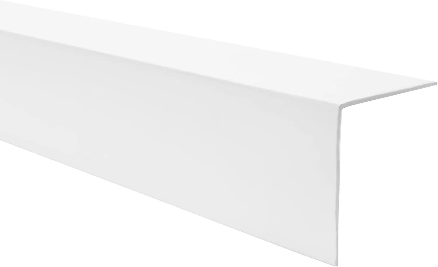 Quest Profilo Angolare PVC 20x10 mm Senza Forare - Nero, 200 cm - immagine 1