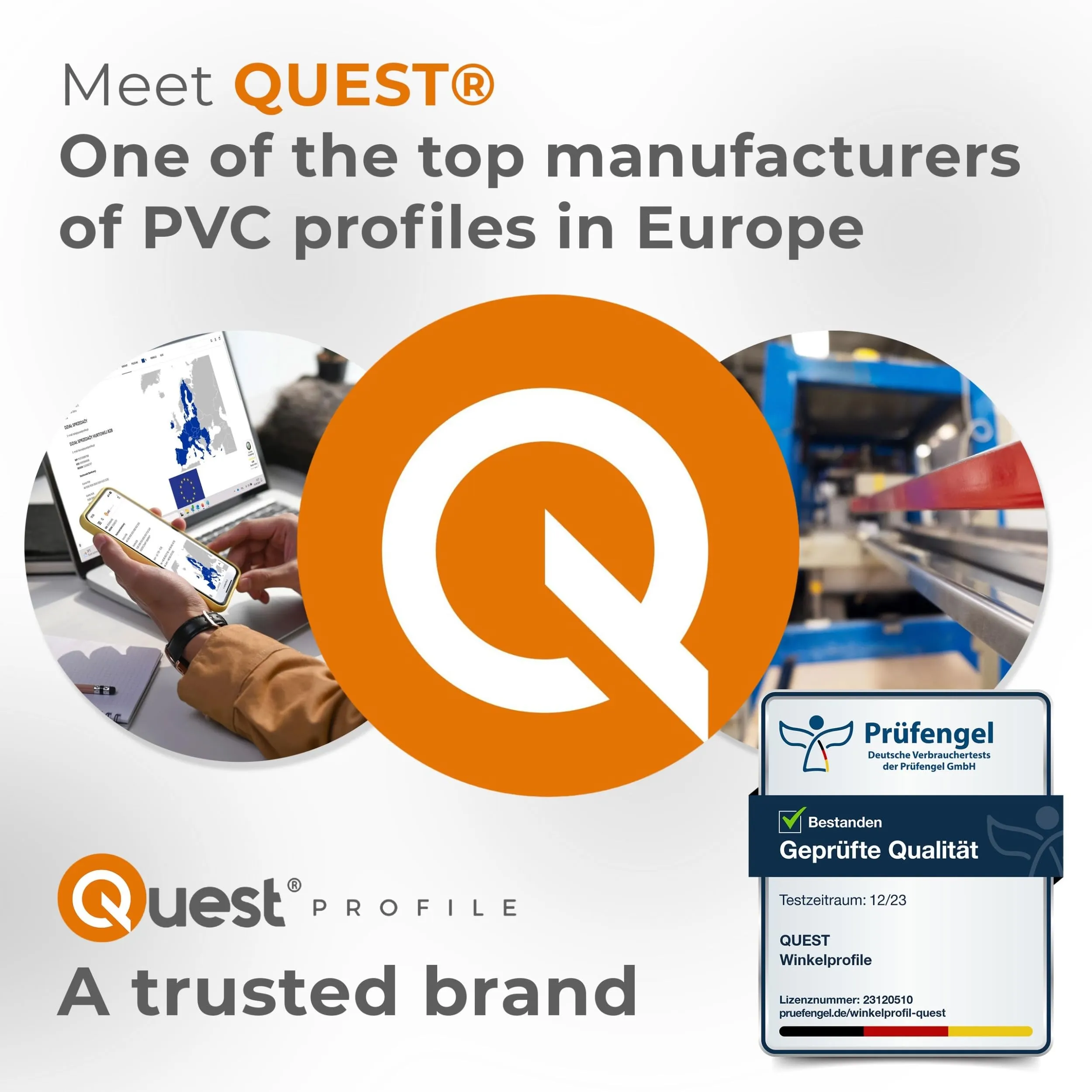 Quest Profilo Angolare PVC 20x10 mm Senza Forare - Nero, 275 cm - immagine 9