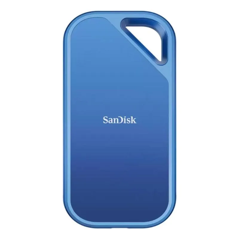 Disco Duro SanDisk 1TB SSD NVMe 2000 MB/s Creator Pro USB Tipo C Azul IP65 - immagine 1