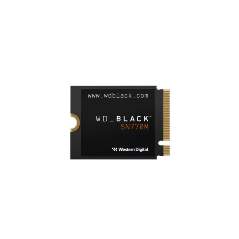 Disco Duro Western Digital Black 1TB SSD M.2 PCIe 4.0 NVMe 740000/800000 IOPS WDBDNH0010BBK-WRSN - immagine 1