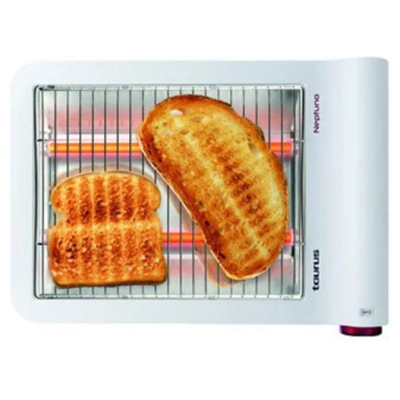 Tostapane orizzontale Taurus Neptuno 700 W Timer Bianco - immagine 1