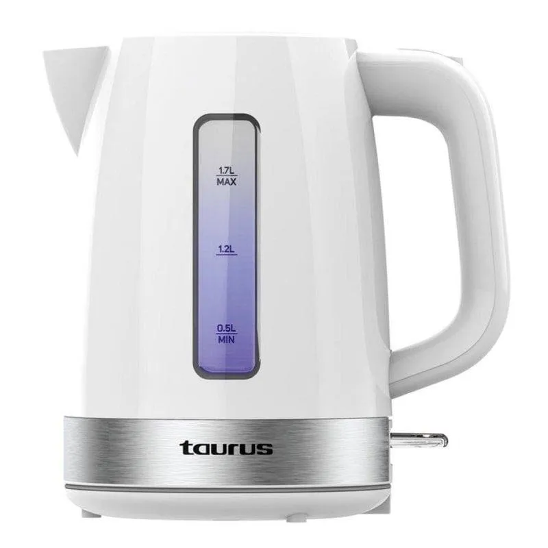 Bollitore Taurus Aroa 1,7 L 2200 W Acciaio Inox Spegnimento Automatico Filtro Anticalcare - immagine 1