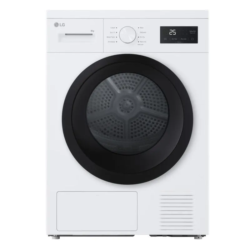 Asciugatrice a condensazione LG RHA1008NWK 8 kg D bianca - immagine 1