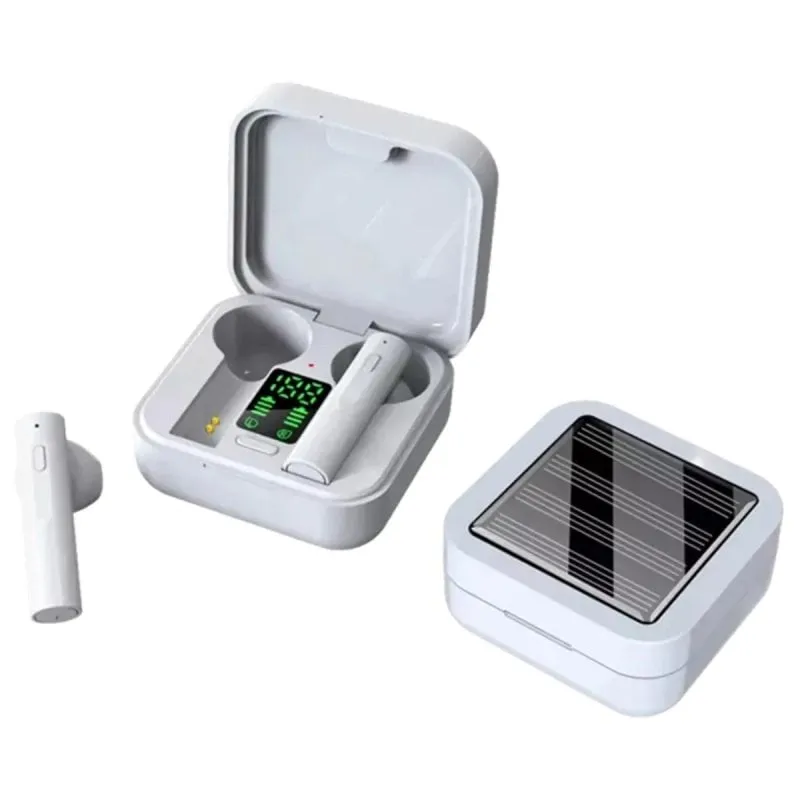 Auricolari Denver TWS-62 wireless Bluetooth per chiamate e musica, bianchi - immagine 1