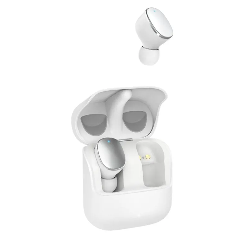 Cuffie Bluetooth wireless Hama Spirit Pure con microfono e resistenza IPX5, bianche - immagine 1