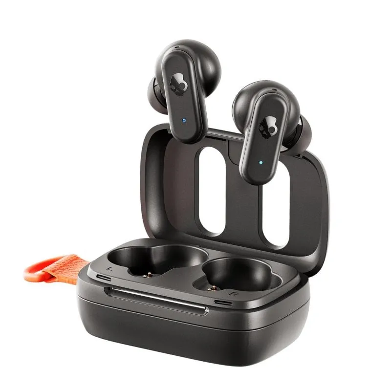 Cuffie Bluetooth wireless Skullcandy Dime 3 per uso quotidiano e sportivo con microfono e ricarica rapida, nere - immagine 1