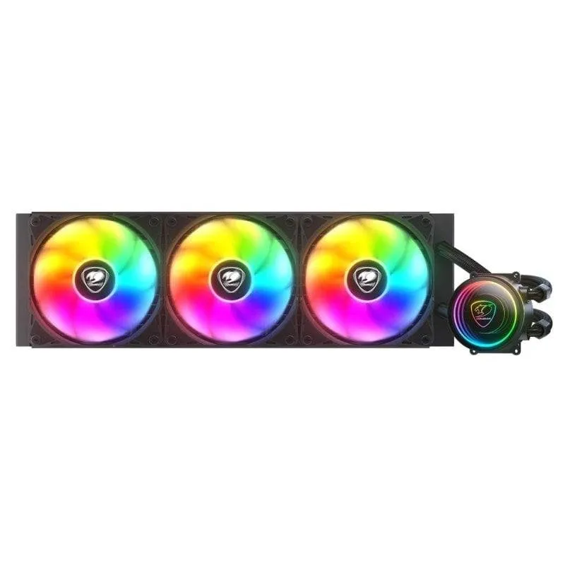 Refrigeración Líquida Cougar CGR-PSDELRGB-B-360 360mm 3 Ventole ARGB Nero - immagine 1