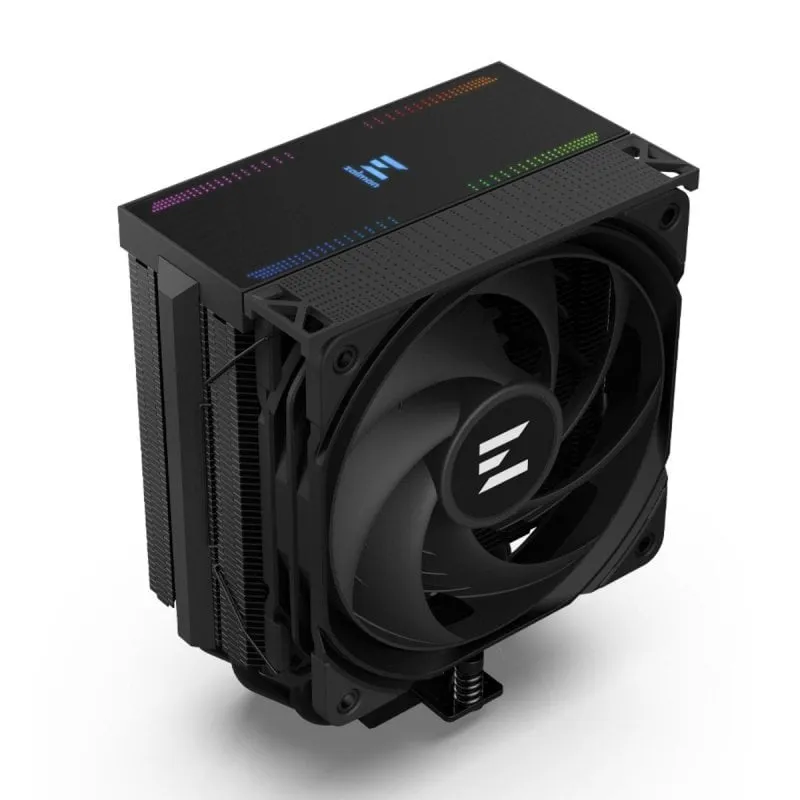 Refrigerazione Aria Zalman Socket LGA1700 AM4 120mm CNPS13X BLACK PWM 29,7 dB Nero - immagine 1