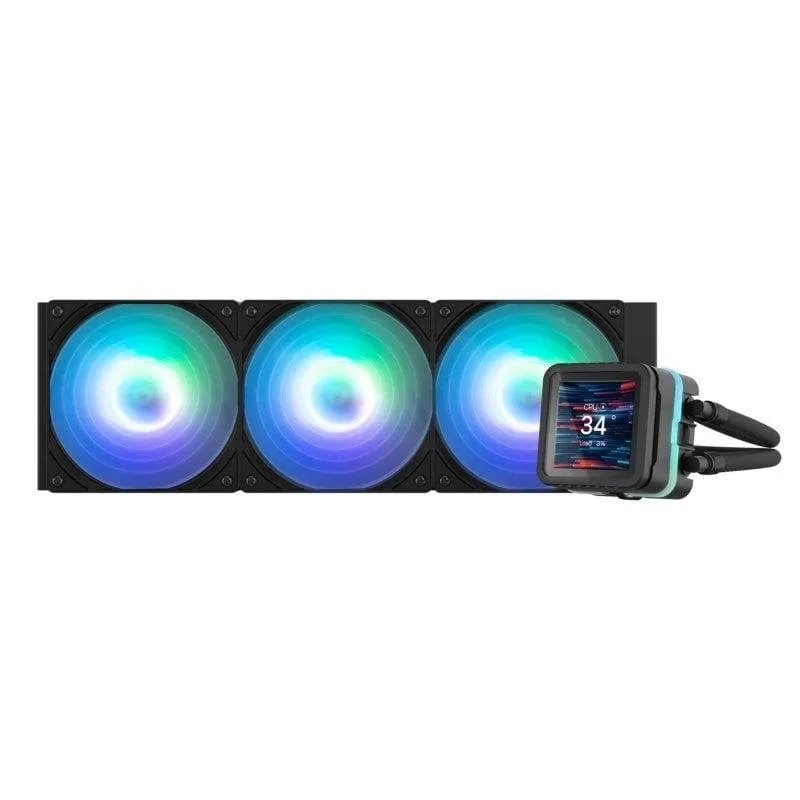Refrigeración Líquida Zalman ALPHA2 DS A36 BLACK 360mm 2 Ventiladores IPS RGB - immagine 1