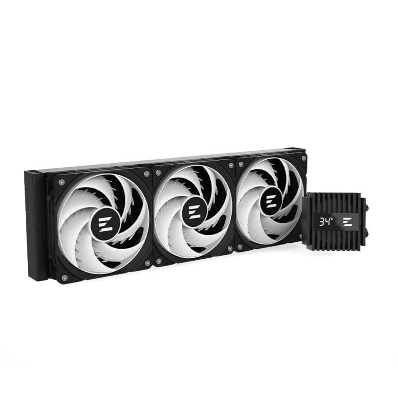 Refrigeración Líquida Zalman ALPHA2 A36 Black 360 mm 3 Ventilatori RGB - immagine 1