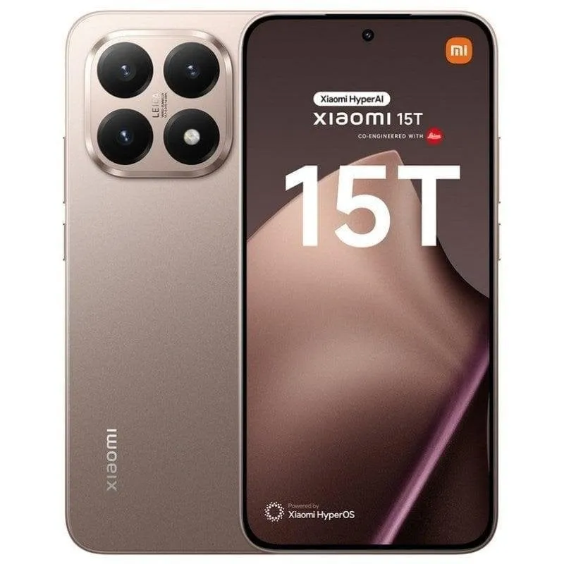 Xiaomi 15T 5G 12GB 256GB 6.83" Oro Rosa - immagine 1