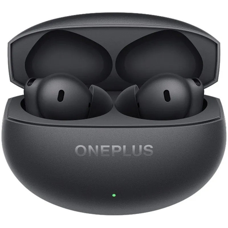Cuffie Bluetooth OnePlus Buds 4 con cancellazione del rumore tramite intelligenza artificiale, durata della batteria di 45 ore, grigio tempesta - immagine 1