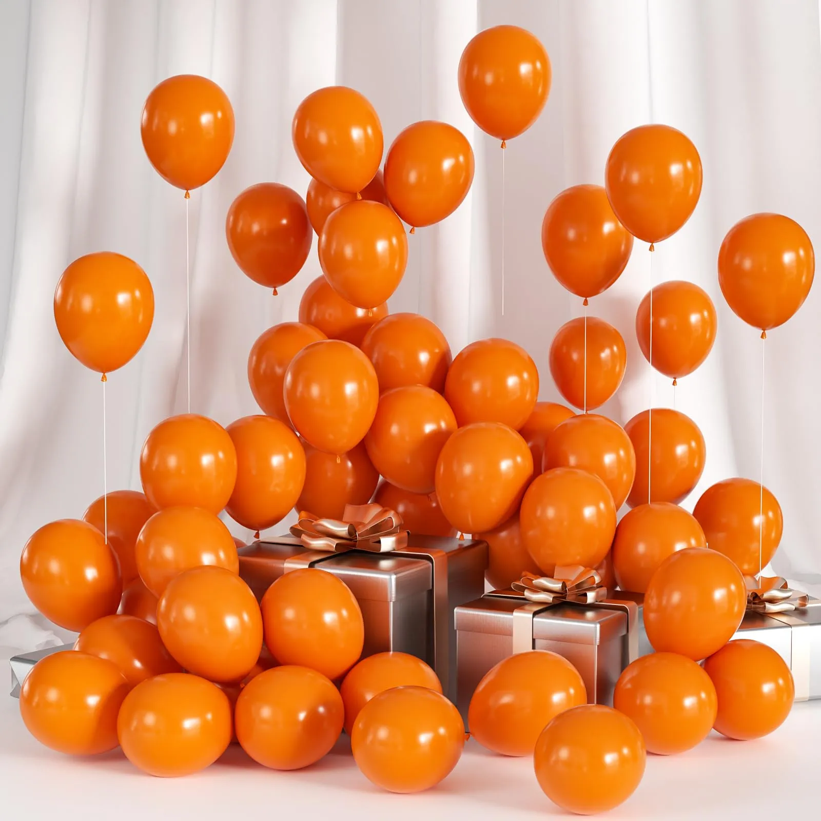 Yehnda Palloncini Arancia 100 pezzi 13 cm - immagine 1