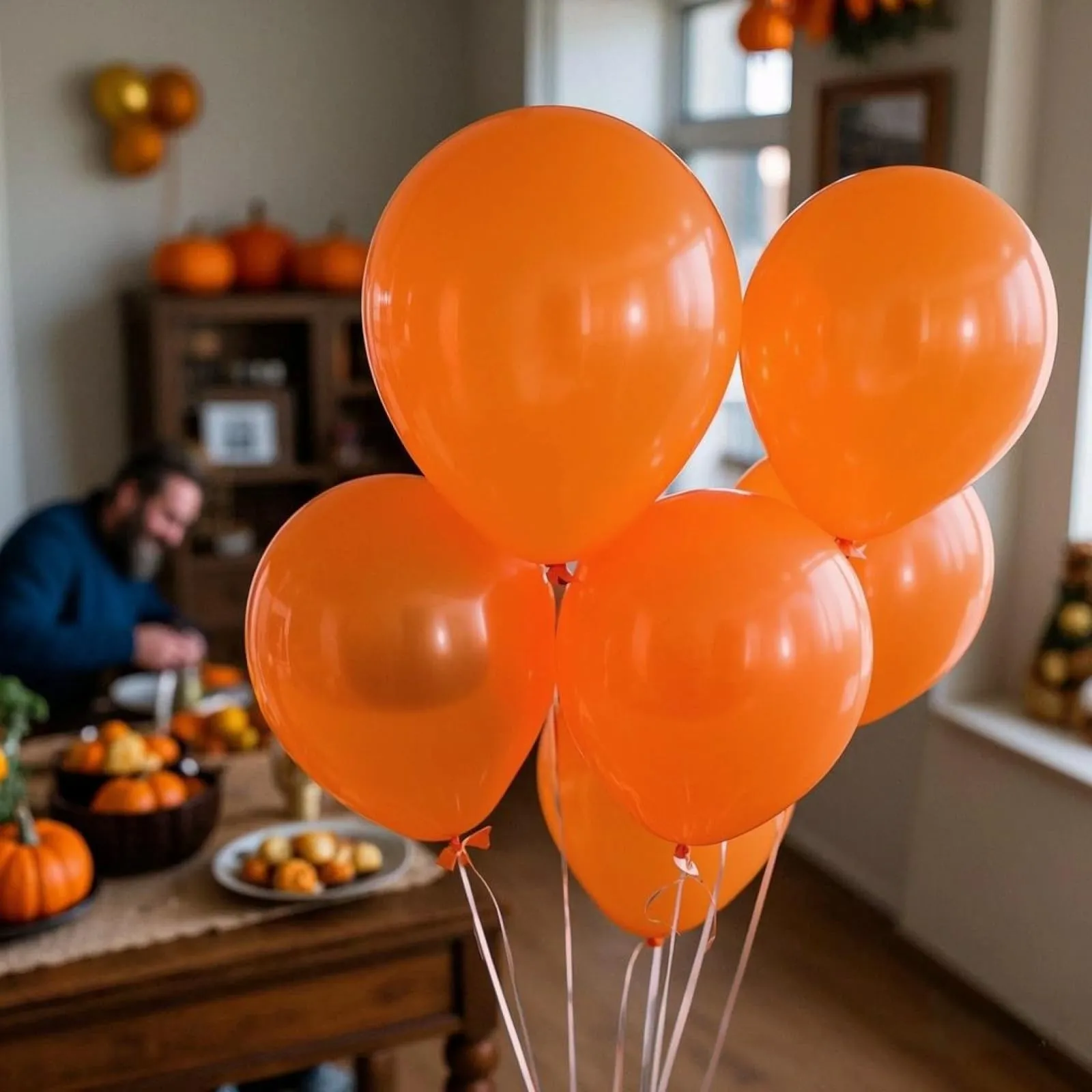 Yehnda Palloncini Arancia 100 pezzi 13 cm - immagine 5