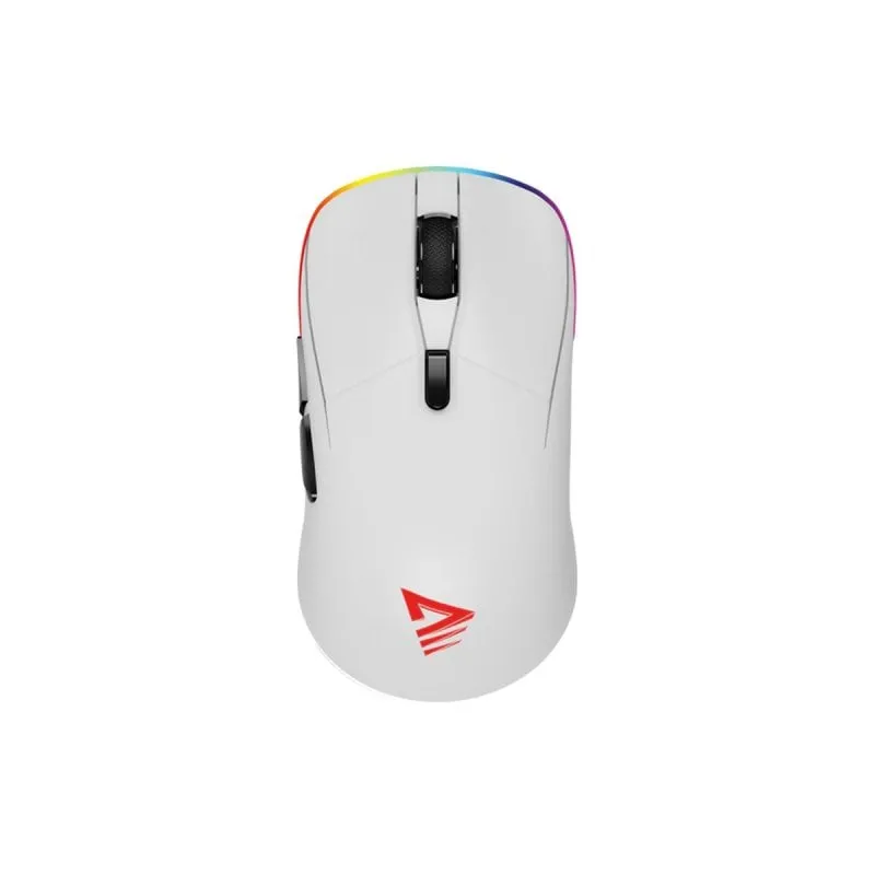 Ratón Savio RIFT WHITE Wireless Bluetooth USB-C 10000 DPI Blanco RGB Dual Mode - immagine 1