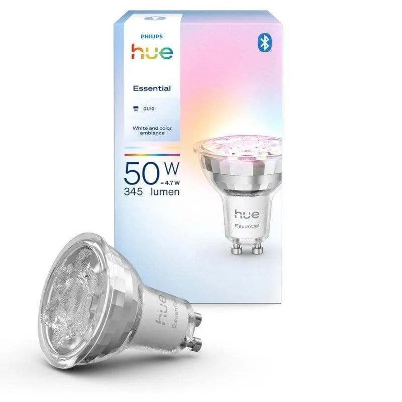 Lampadina intelligente Philips Hue GU10 Multi Bluetooth 345 lm - immagine 1
