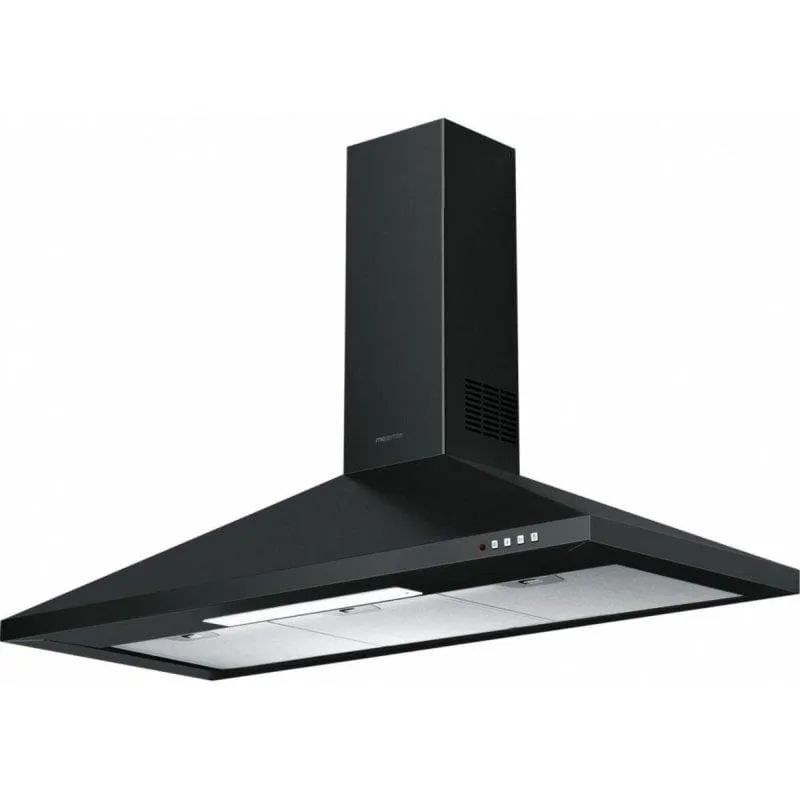 Campana extractora Mepamsa GAVIA 90 Canalizzata 90cm LED nera 3 velocità intensiva - immagine 1