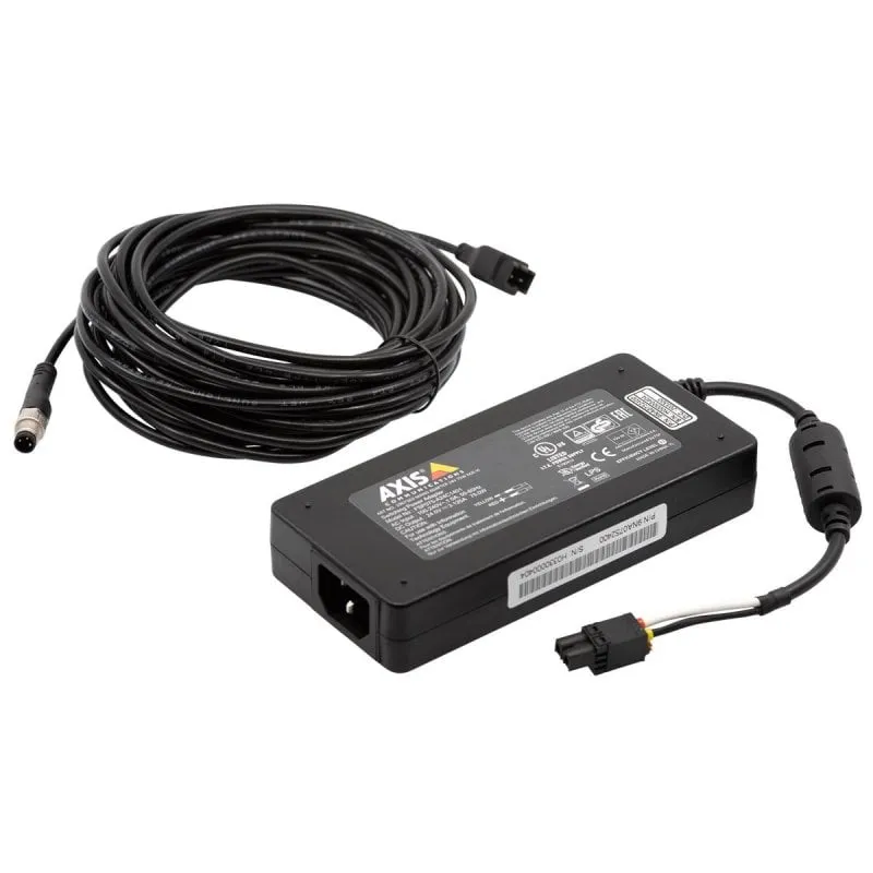 Fonte di alimentazione Axis 75 W modello Q6010-E cablata nera - immagine 1