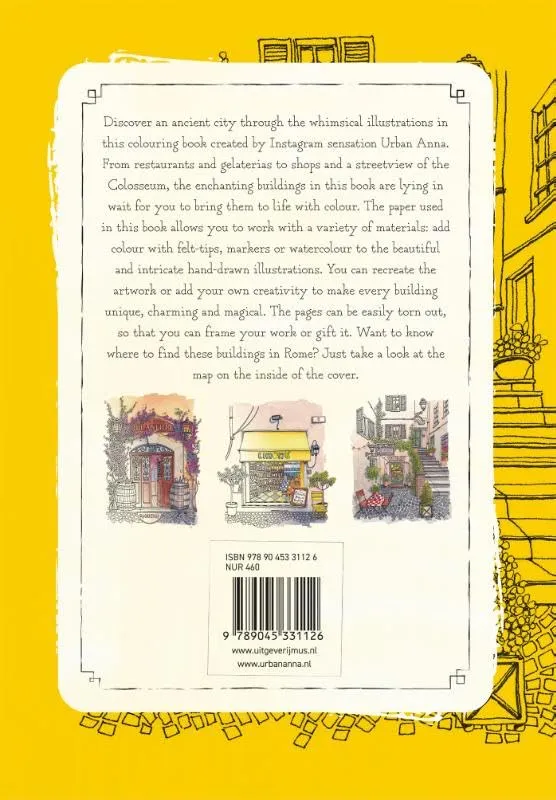 Rome is where my heart is: 21 shopfronts to colour in - immagine 2
